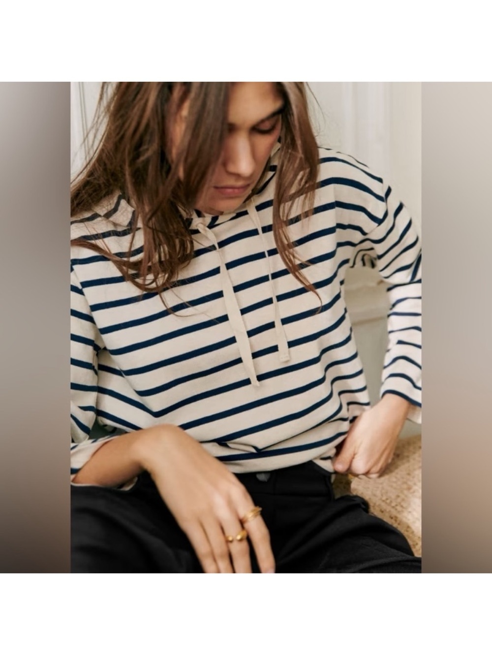 Sezane Jonas Sweatshirt size medium